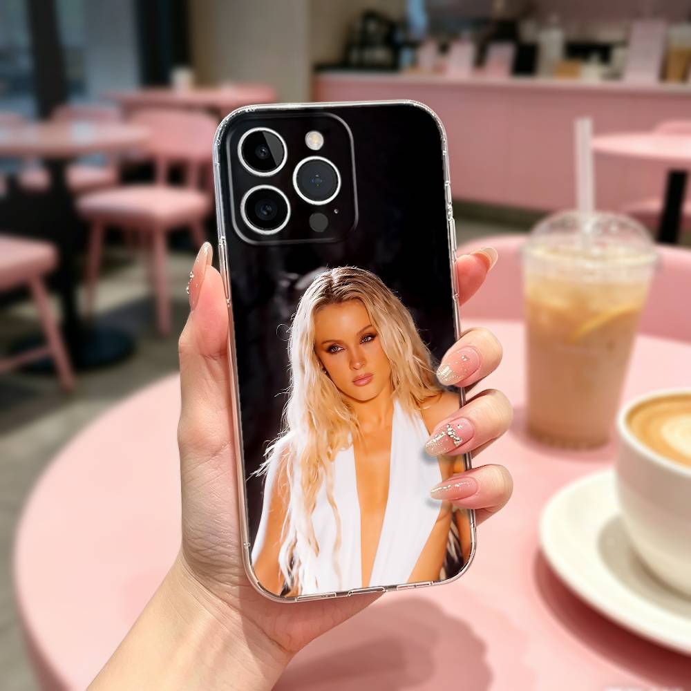 Phone Cases Zara - Cover Morbida Trasparente Z-Zara Larsson Girls
