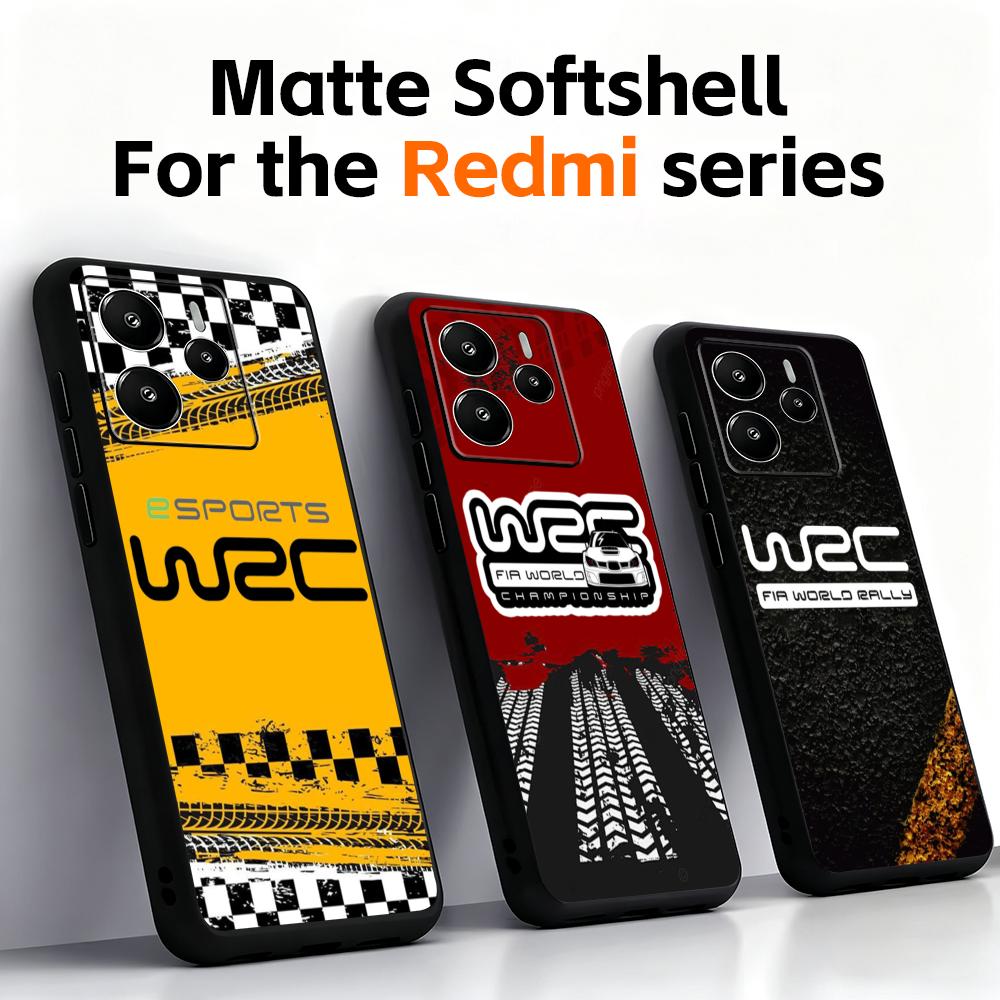 Xiaomi Redmi Note 13 - Cover per Telefono Sportiva Stile WRC