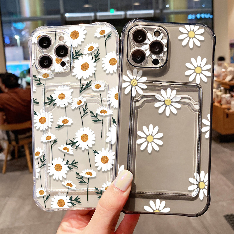 Phone Cases Holder - Custodia per telefono con motivo Margherita