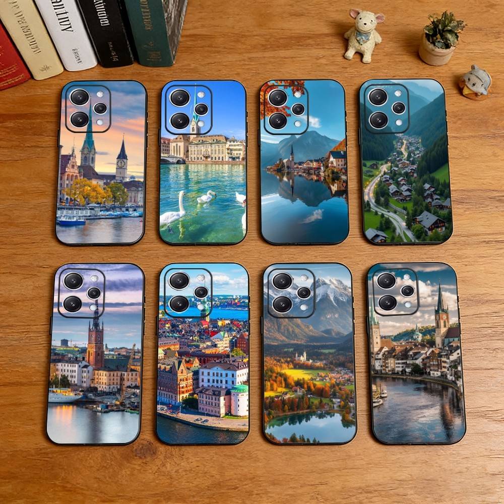 Zurich Phone Cases - Cover per telefono in silicone morbido