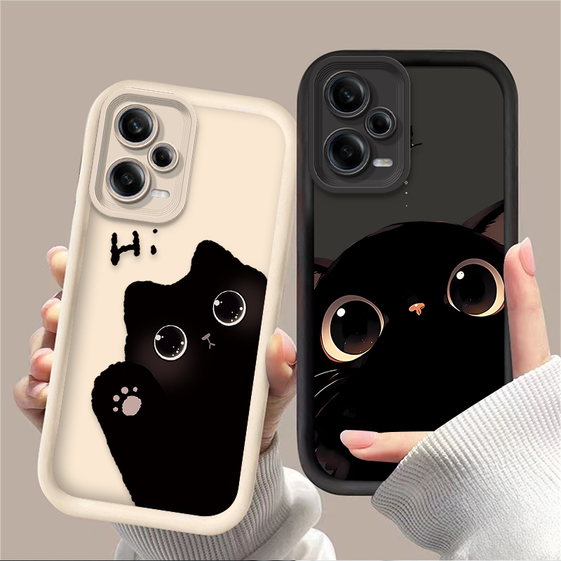 Xiaomi Redmi Note 13 - Bella custodia per telefono gatto dagli