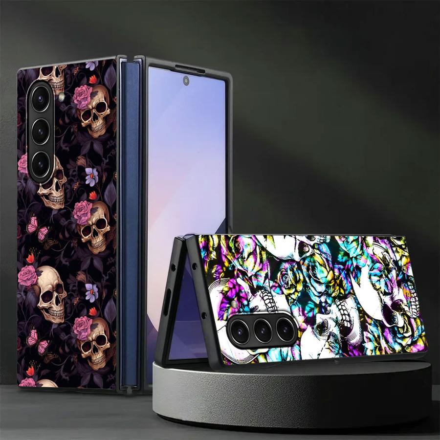 Phone Cases Z Fold 6 - Custodia Skull Art per Samsung Galaxy