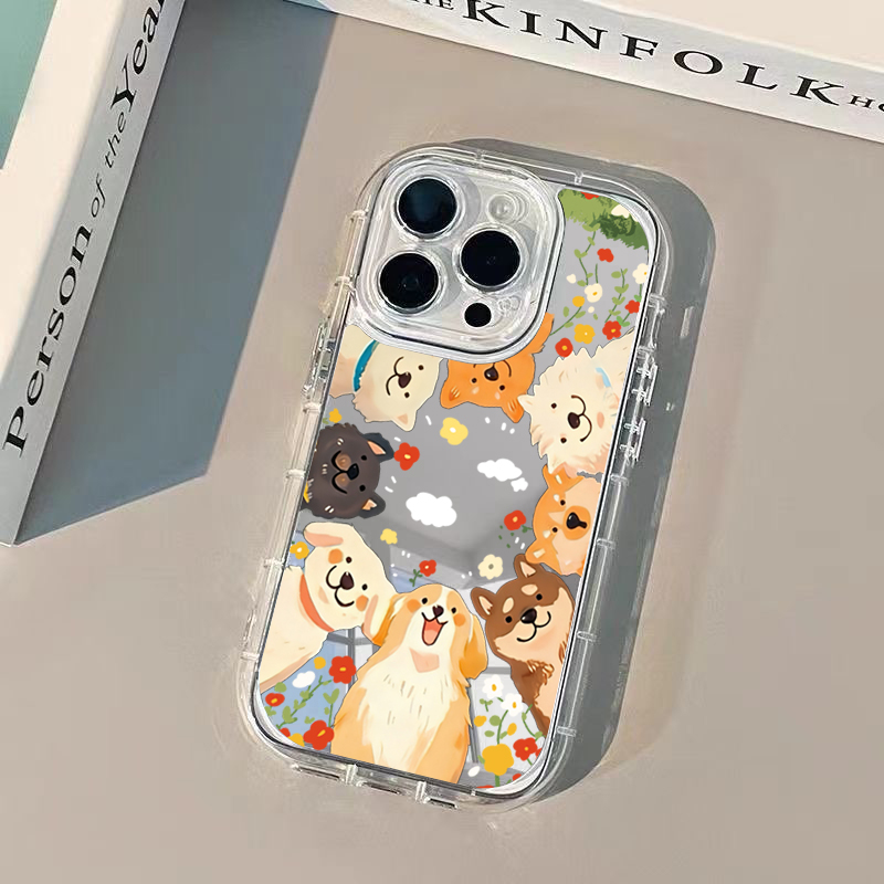 Phone Cases Quirky - Cover per iPhone con Specchio Trucco