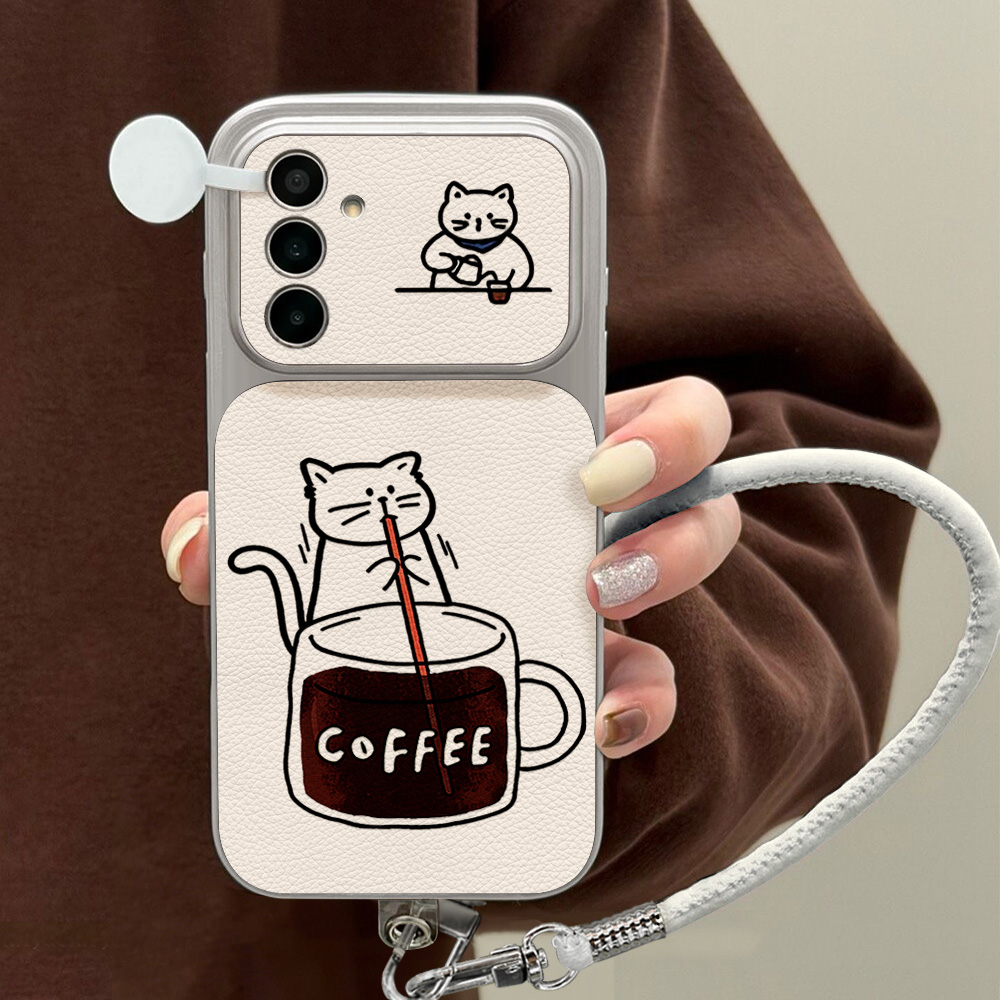Phone Cases Galaxy S24 - Custodia per telefono con gatto carino