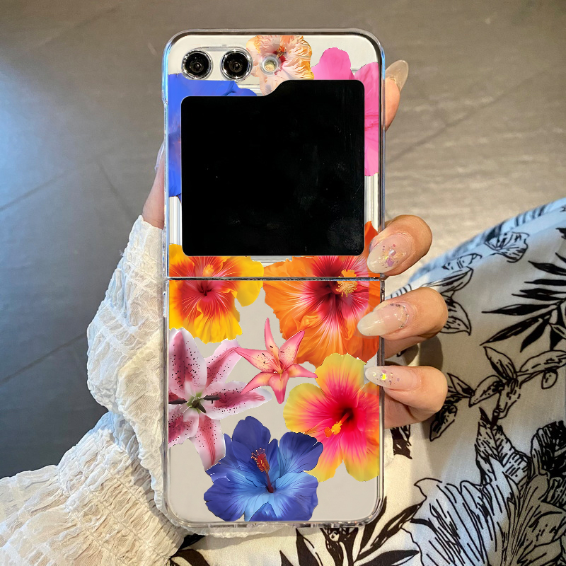 Phone Cases Z Fold 6 - Custodia per telefono con stampa floreale