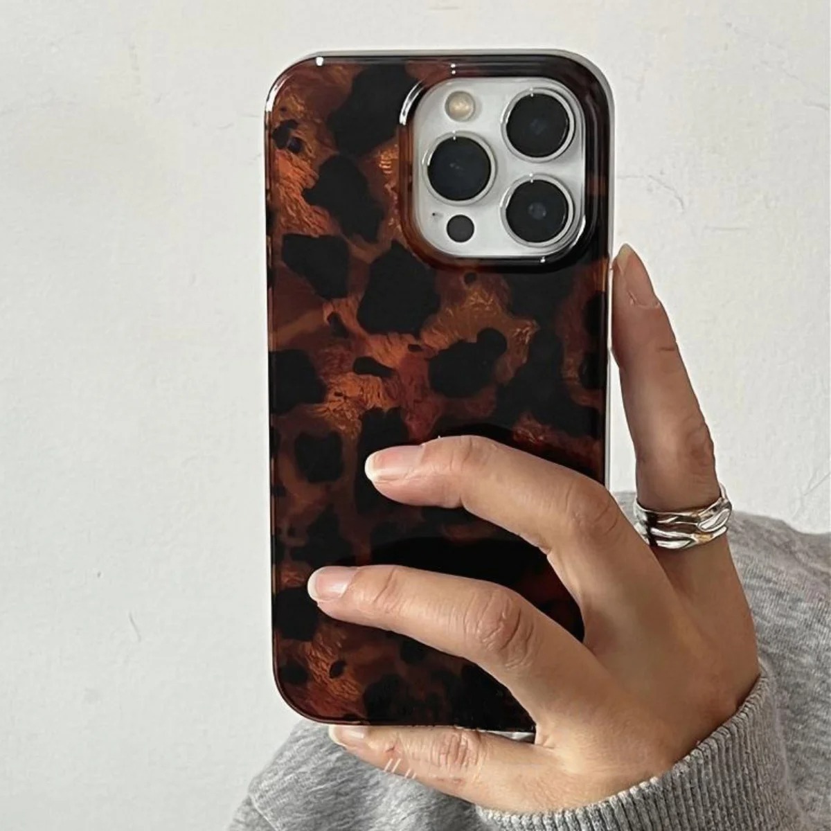 Phone Cases Xr Iphone - Custodia per telefono con texture ambra