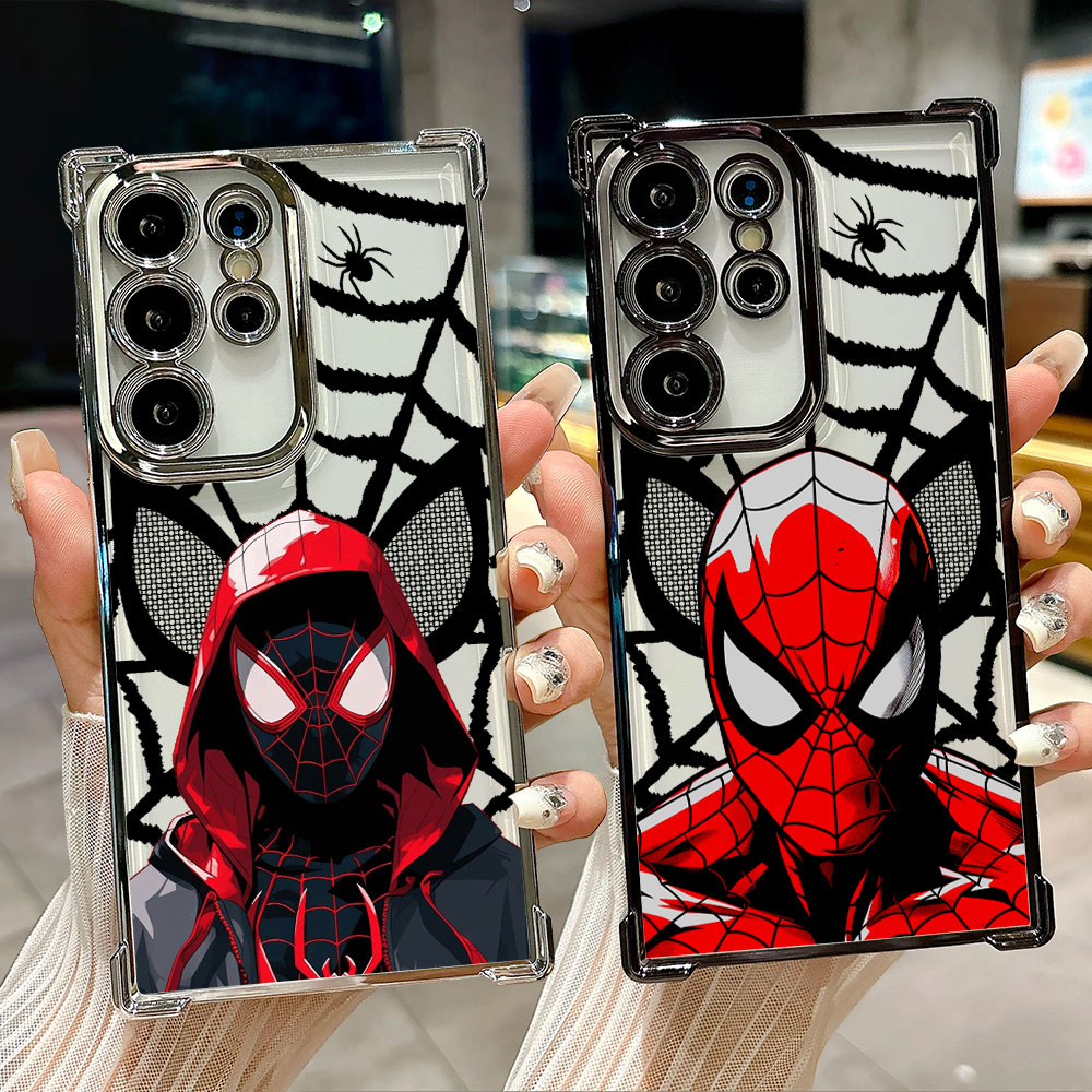 Phone Cases Galaxy S24 - Custodia Spiderman Miles Morales Heroes per
