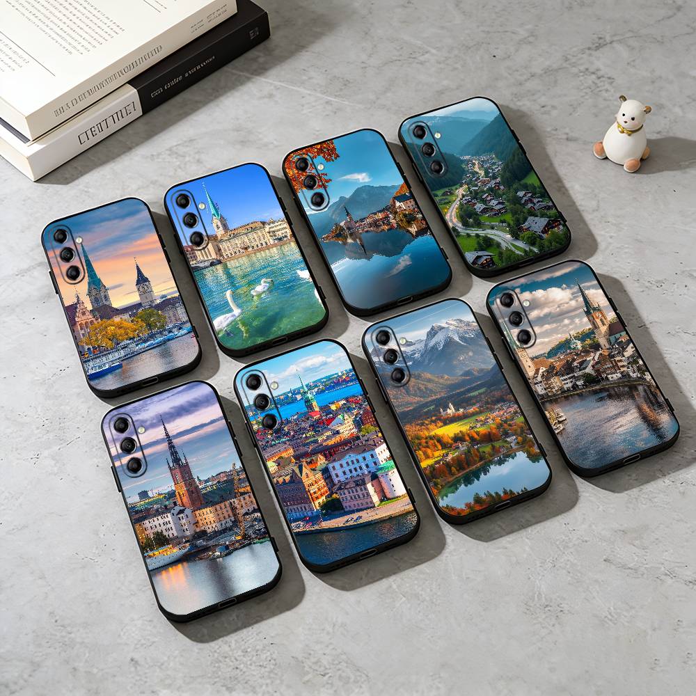 Zurich Phone Cases - Cover per telefono ispirata a Zurico,