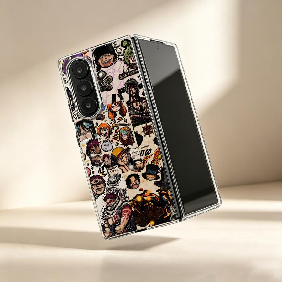 Phone Cases Z Fold 6 - Cover Trasparente Morbida per Samsung Galaxy