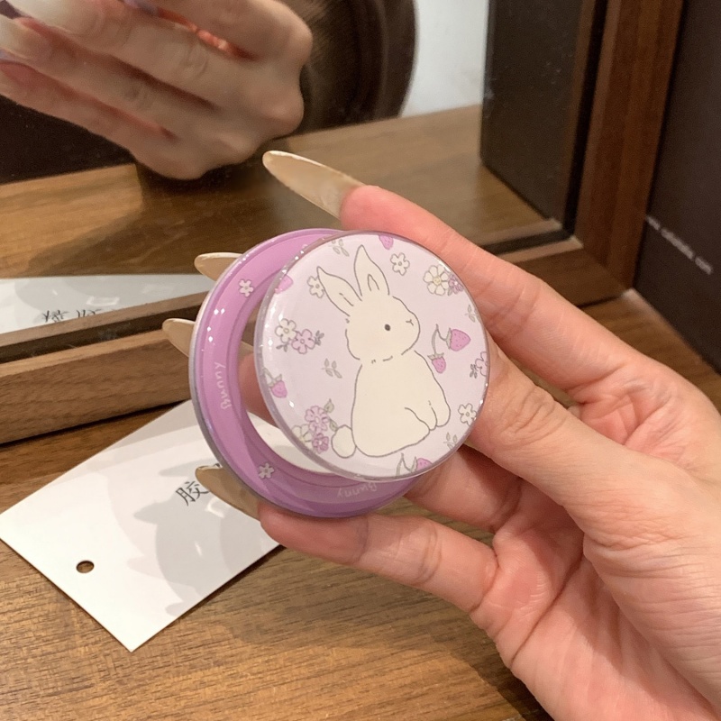Phone Cases Quirky - Simpatico coniglio coreano per supporto magnetico