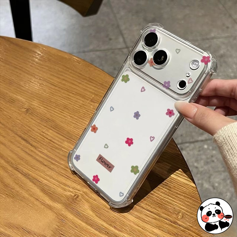 Phone Cases Nothing 3A - Cover Morbida Trasparente con Fiori Colorati