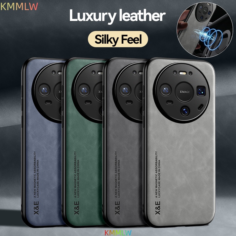 Huawei Mate 60 - Custodia di lusso in pelle per