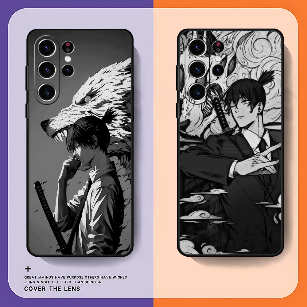 Phone Cases Galaxy S24 - Chainsaw Man Aki Hayakawa Custodia per