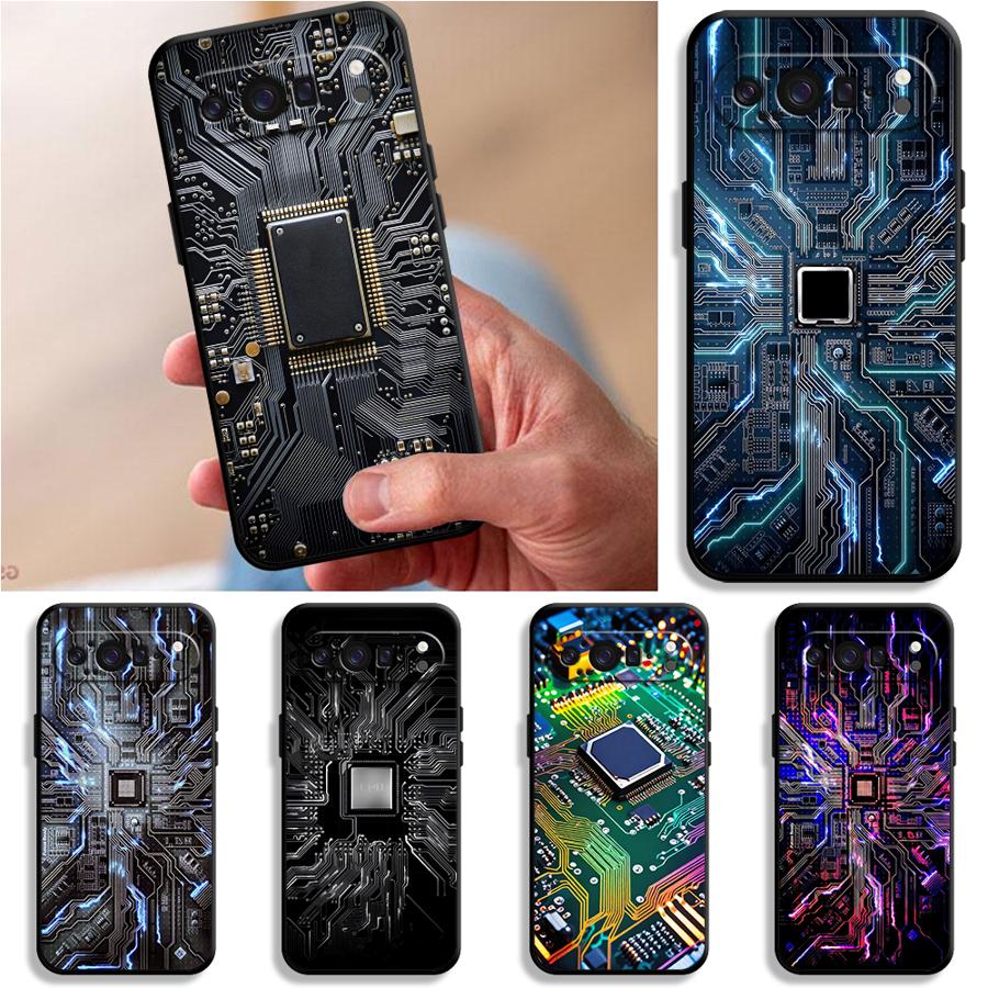 Google Pixel 9 Pro - Cover per Telefono con Design Retrò