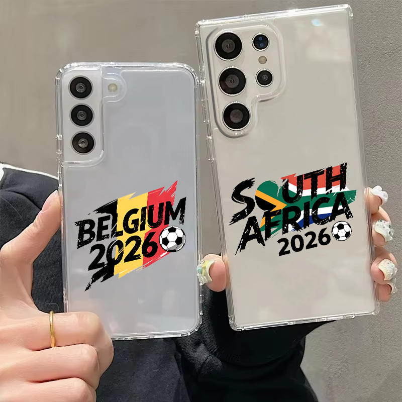 Phone Cases South Africa - Custodia per telefono trasparente Campione Belgio