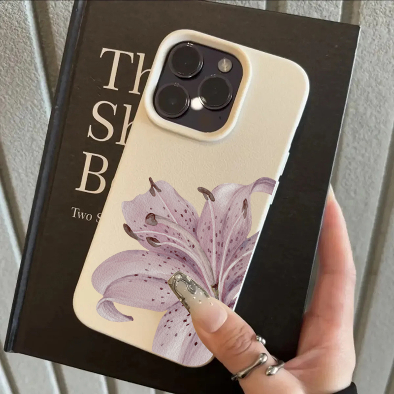 Cover per iPhone con Fiore di  - Phone Cases Purple recensione e prezzo